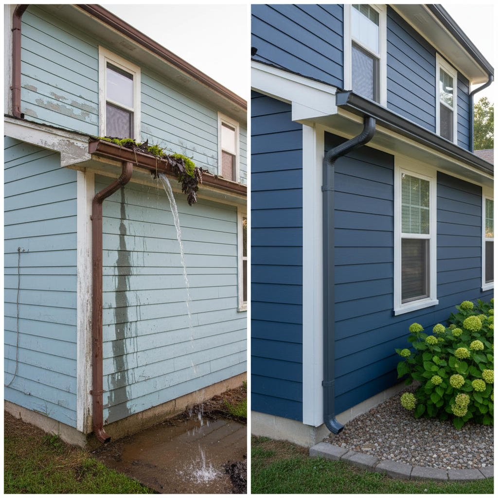 5 Big Benefits of Replacing Your Old Gutters